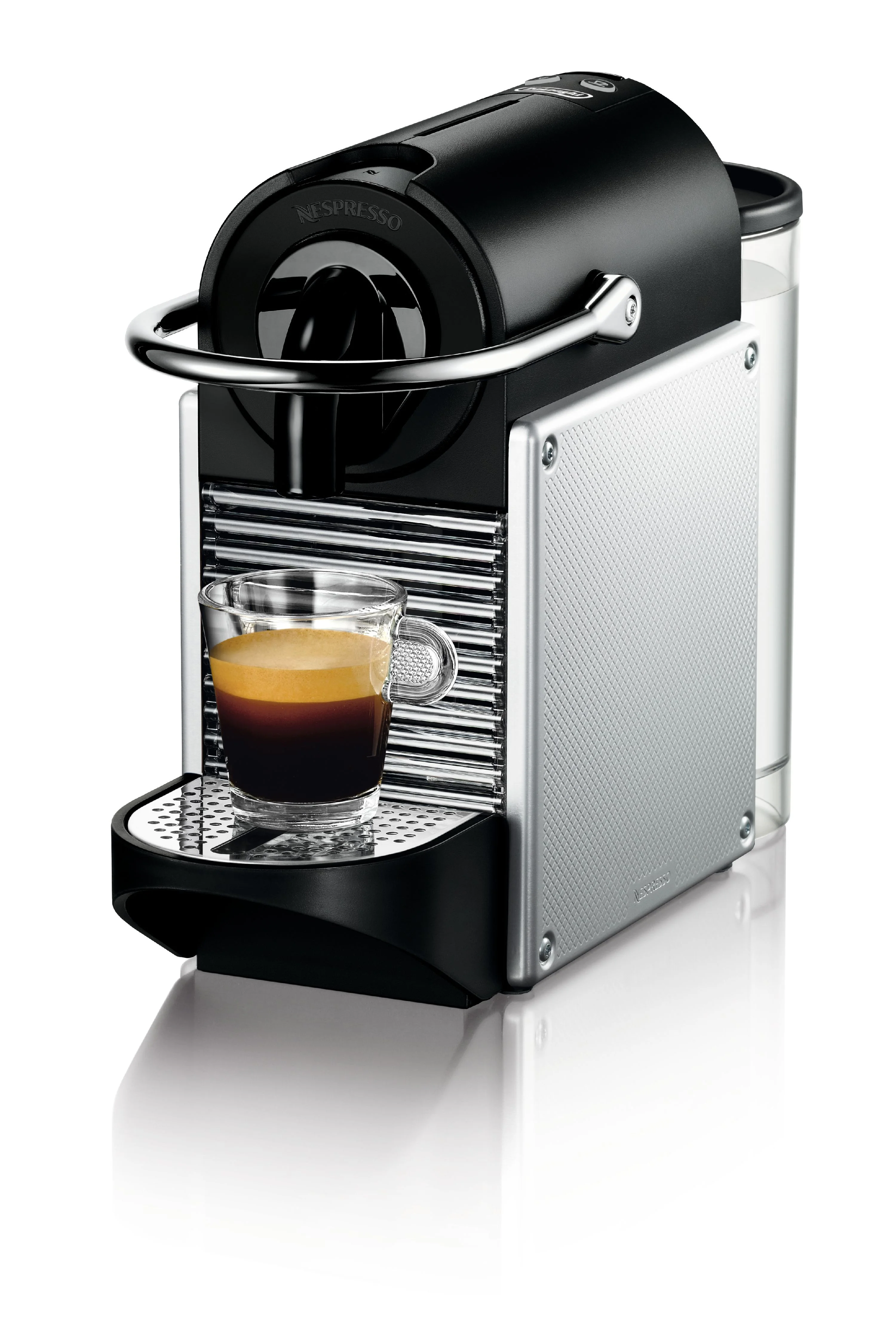 Nespresso Pixie Espresso Machine by De Longhi Aluminum