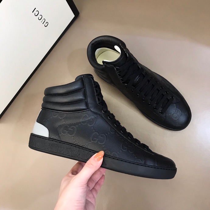Gucci Ace High-Top Black