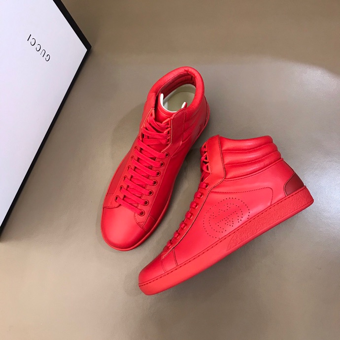 Gucci Ace High-Top Red