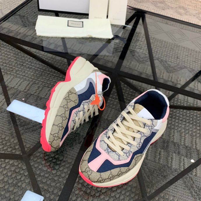 Gucci GG Rhytoni  Brown blue pink