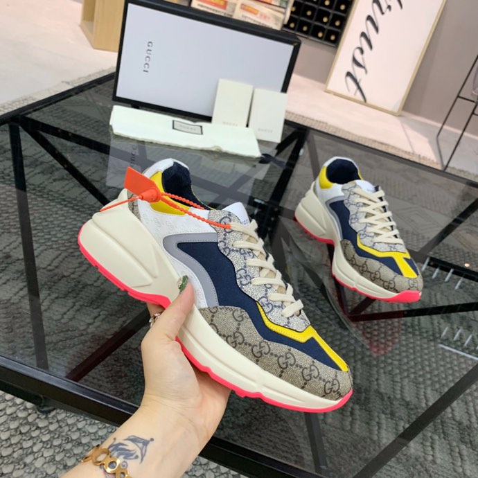Gucci GG Rhytoni  Brown blue yellow