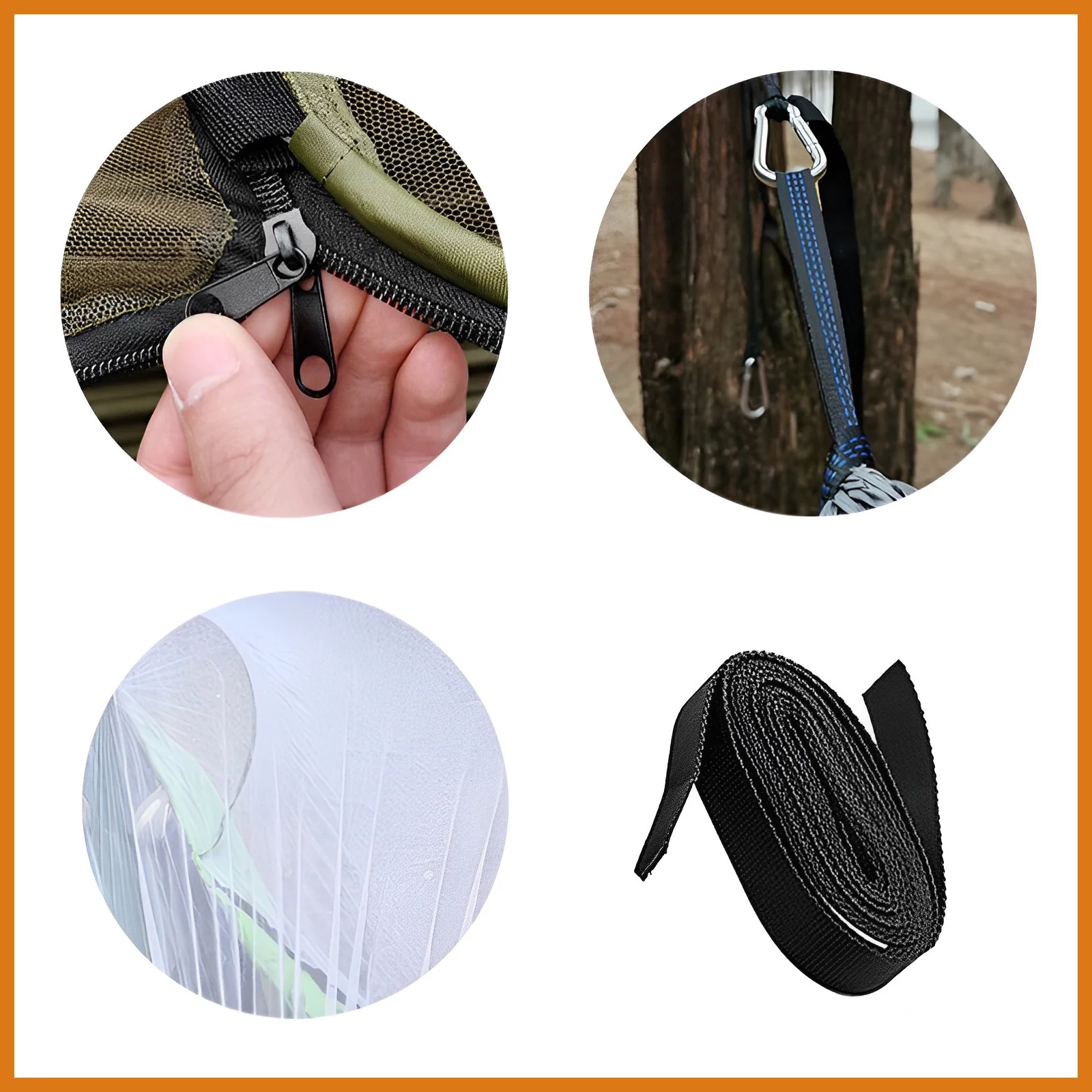 WildNet Solo hammock - brick-bond