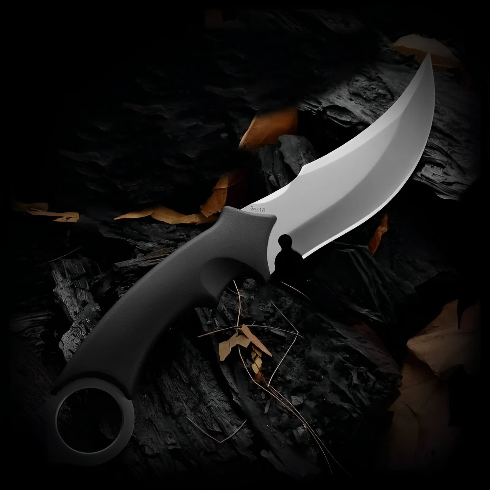 Crescent Fury knife - brick-bond
