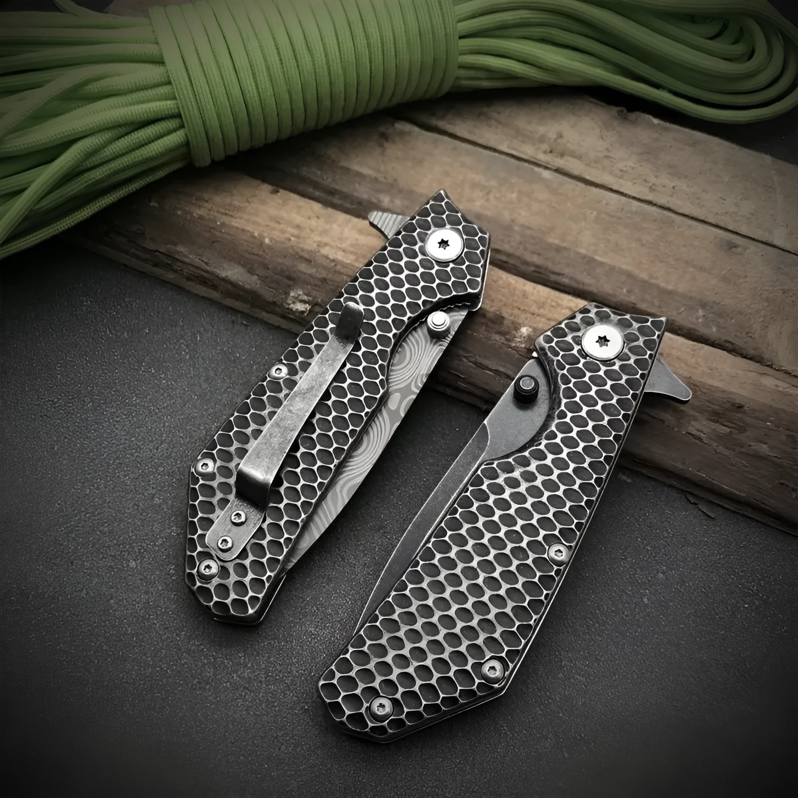 Echo Flipper knife - brick-bond