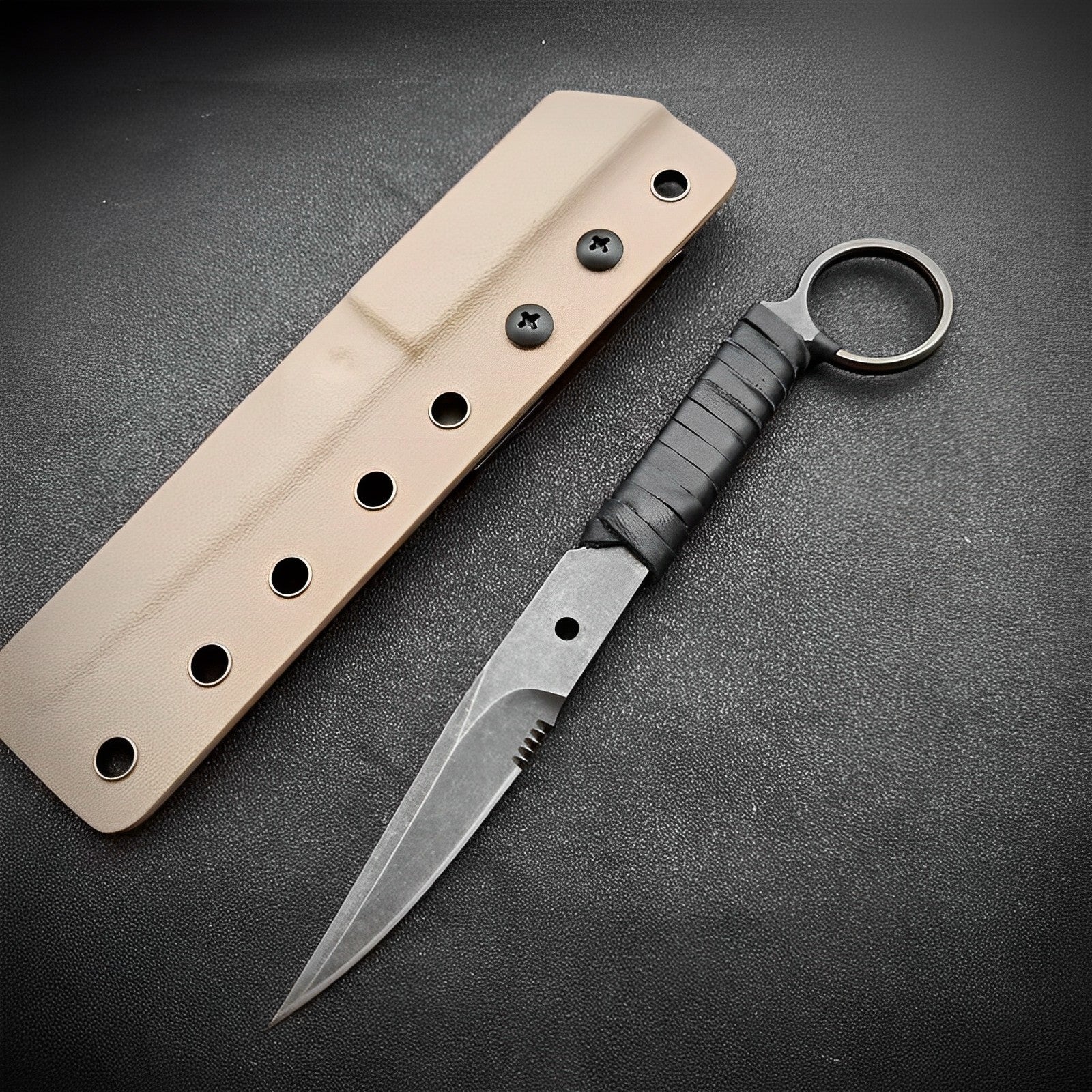 Onyx Straightblade knife - Jackkk