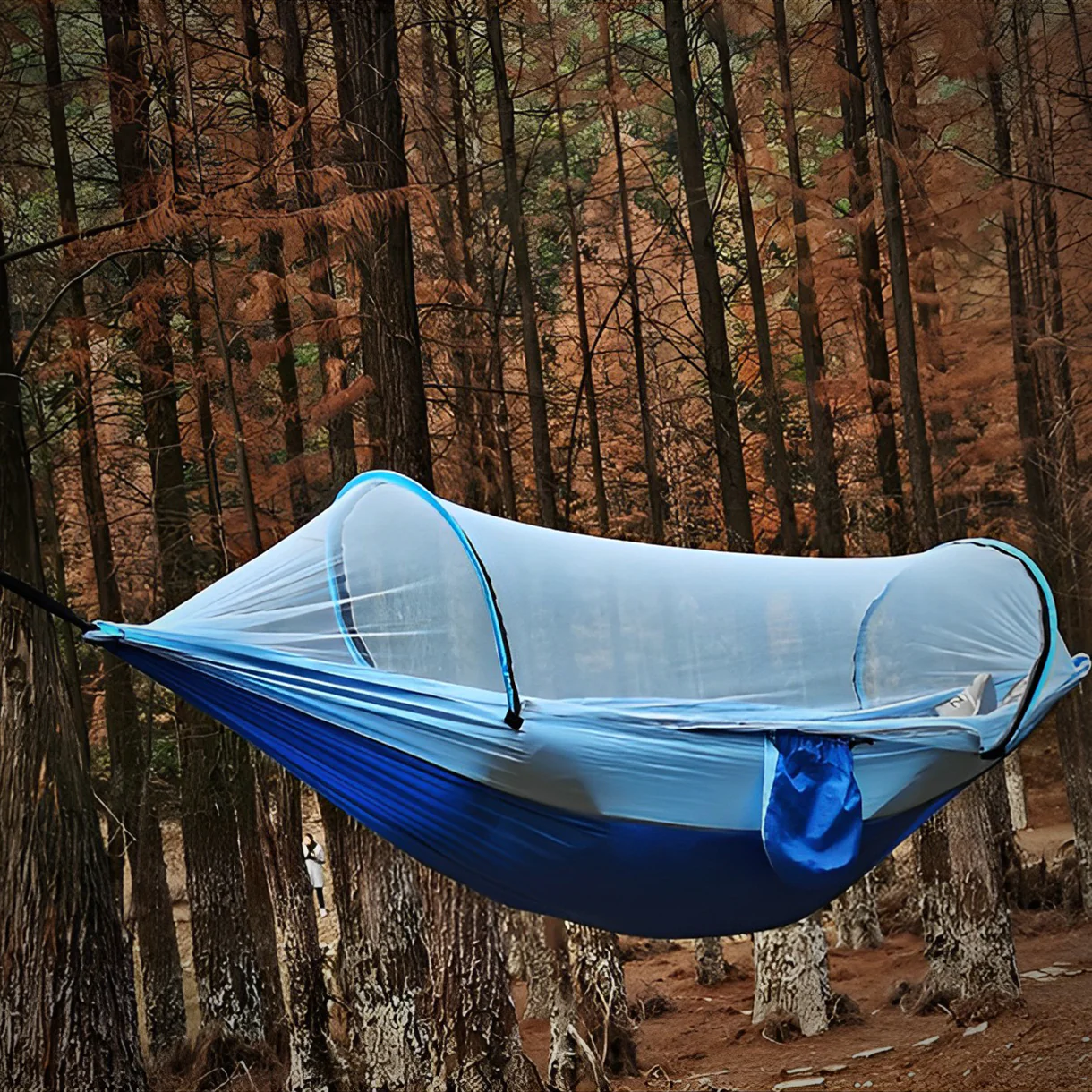 WildNet Solo hammock - brick-bond