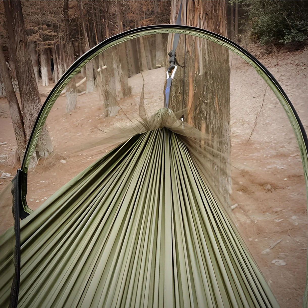 WildNet Solo hammock - brick-bond