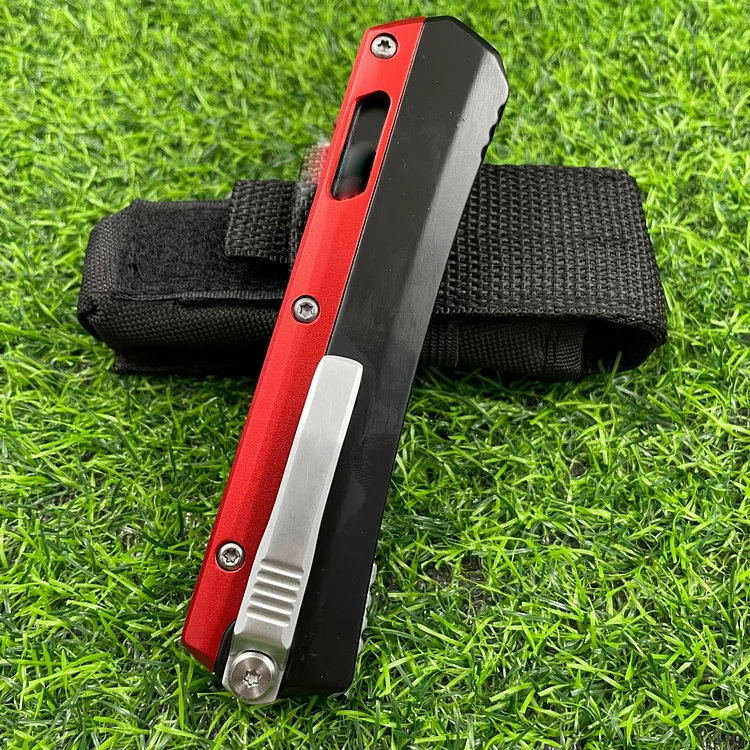 ✨Christmas Special - Up to 85% OFF🎅-Glykon OTF Automatic Knife Black Al + Ti (3.75 - Jackkk