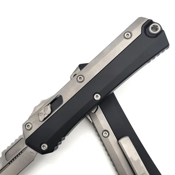 ✨Christmas Special - Up to 85% OFF🎅-Glykon OTF Automatic Knife Black Al + Ti (3.75 - Jackkk