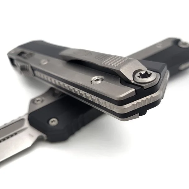 ✨Christmas Special - Up to 85% OFF🎅-Glykon OTF Automatic Knife Black Al + Ti (3.75 - Jackkk