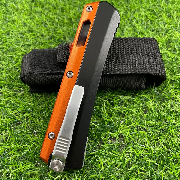 ✨Christmas Special - Up to 85% OFF🎅-Glykon OTF Automatic Knife Black Al + Ti (3.75 - Jackkk