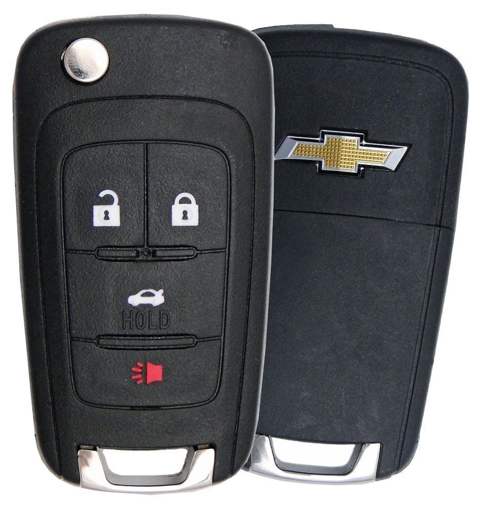 2016 Chevrolet Sonic Remote Key Fob w/ Trunk - Car key replacement and upgrad