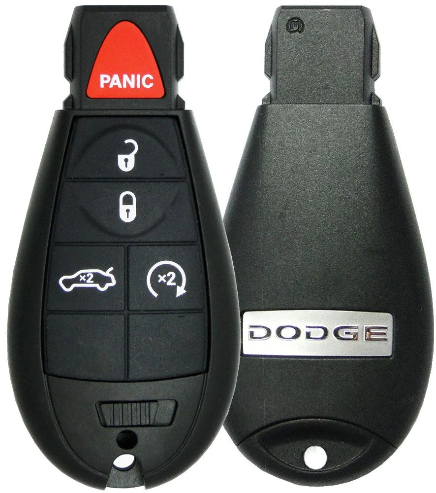 2013 Dodge Dart Remote Key Fob w/ Engine Start - Refurbished - Car key replacement and upgrad