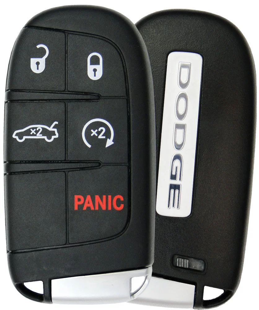 2022 Dodge Challenger Smart Remote Key Fob w/ Engine Start - Car key replacement and upgrad