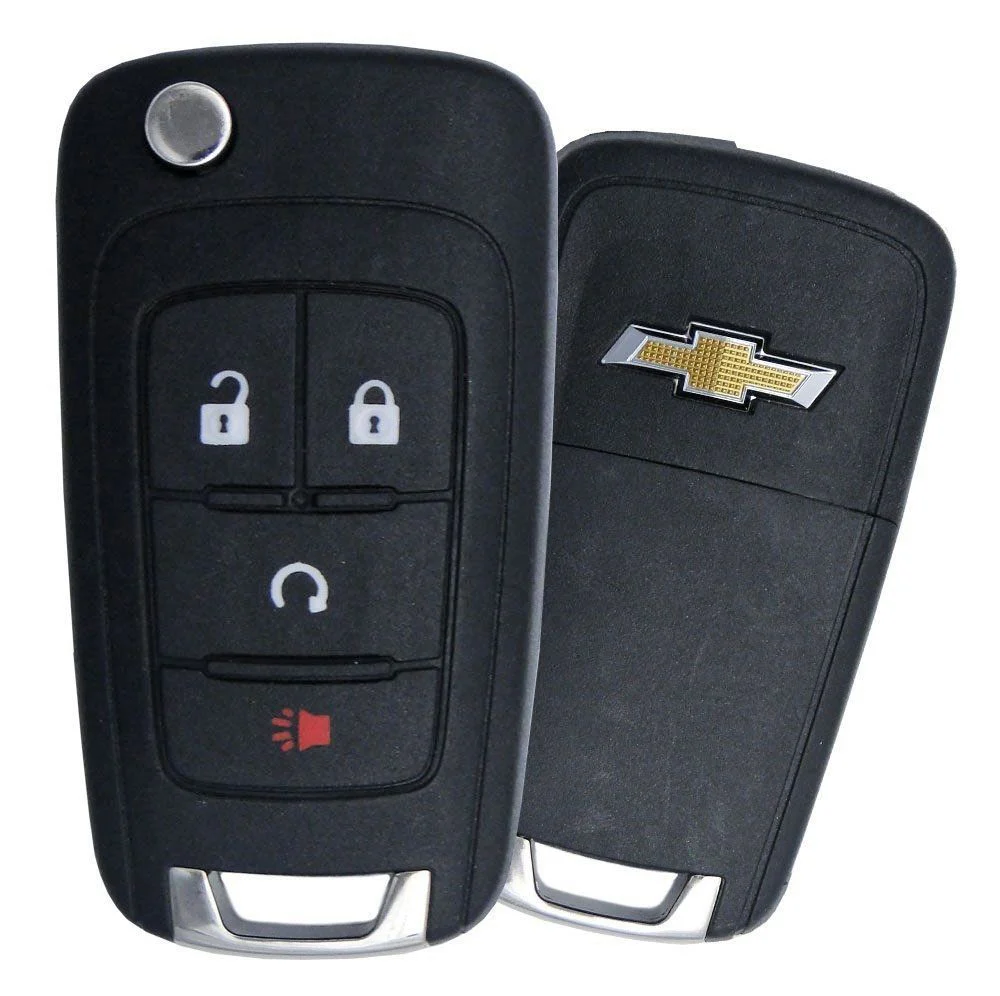 2015 Chevrolet Sonic Remote Key Fob w/ Engine Start - Car key replacement and upgrad