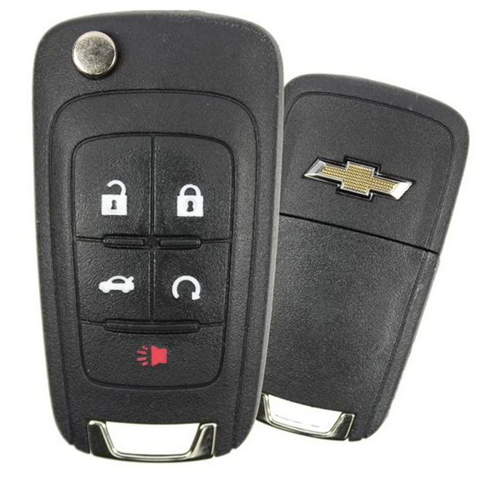 2016 Chevrolet Sonic Remote Key Fob w/ Engine Start & Trunk - Car key replacement and upgrad