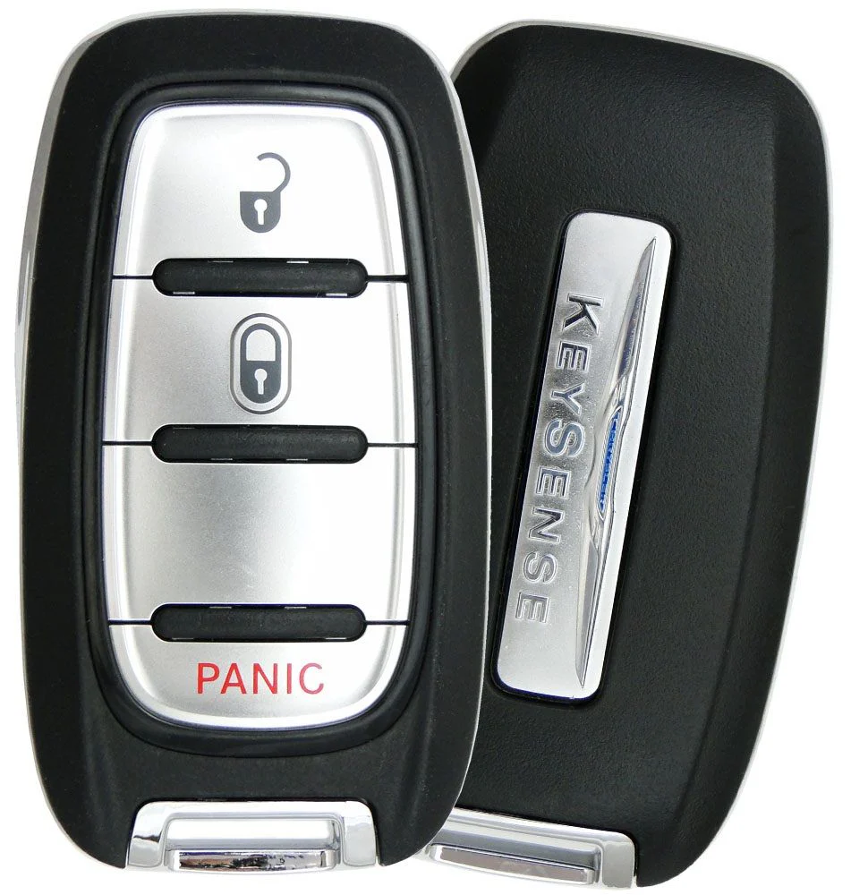 2018 Chrysler Pacifica Smart Remote Key Fob with KeySense - Car key replacement and upgrad