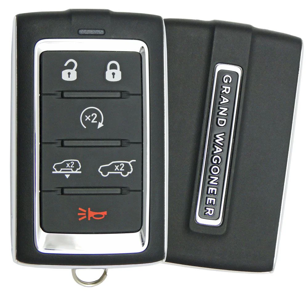 2022 Jeep Grand Wagoneer Smart Remote Key Fob - Car key replacement and upgrad