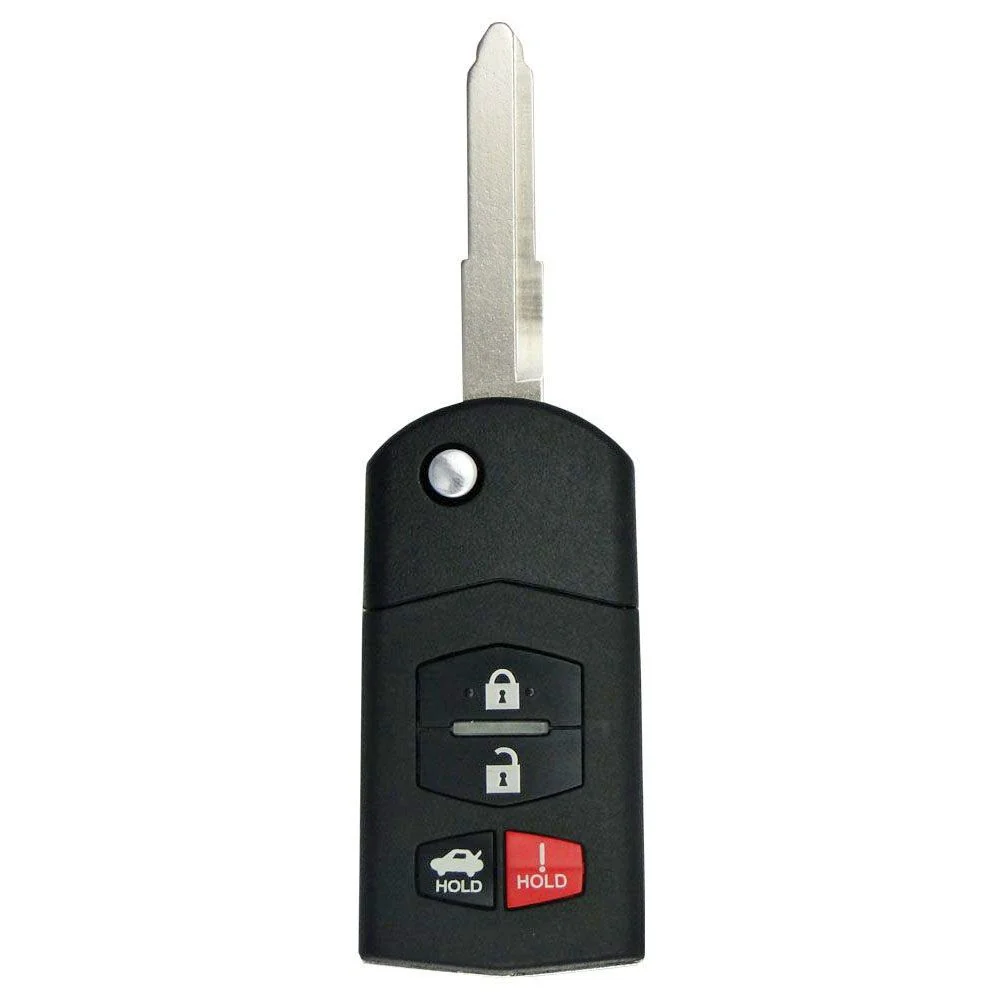 2010 Mazda 3 Remote Key Fob w/ Trunk by Car & Truck Remotes - Car key replacement and upgrad