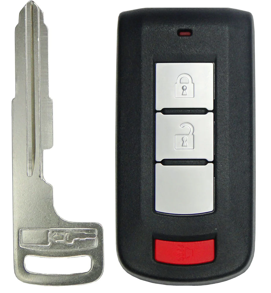2014 Mitsubishi Mirage Smart Remote Key Fob - Car key replacement and upgrad