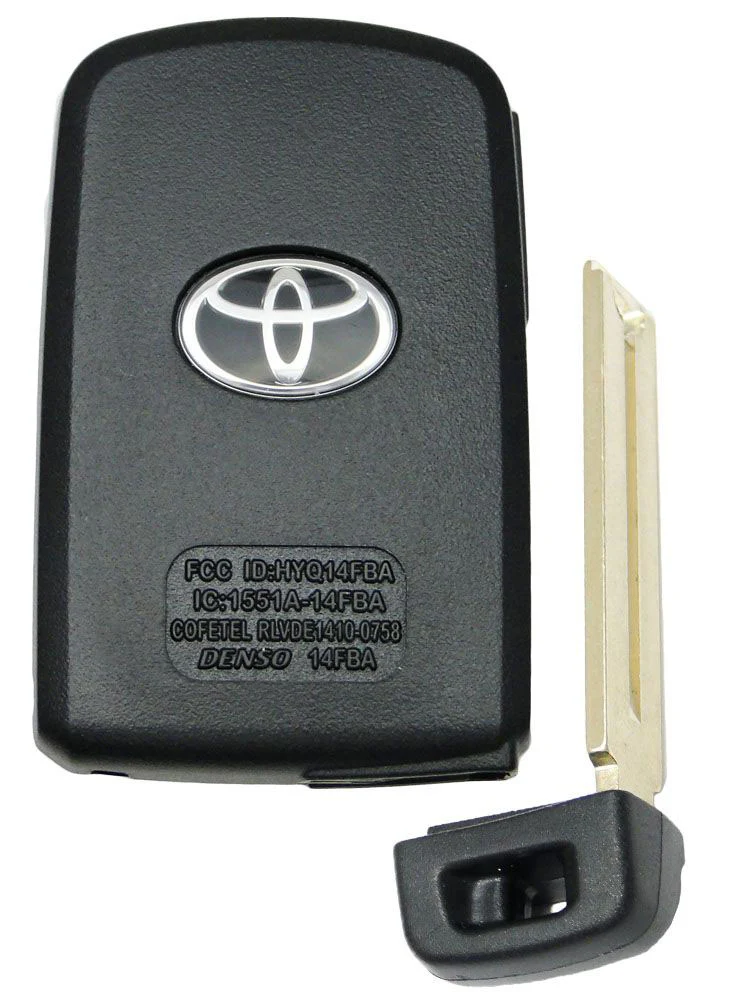 2021 Toyota 4Runner Smart Remote Key Fob - Car key replacement and upgrad